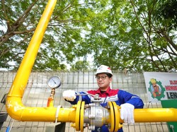 PGN Suplai 8.000 MMBTU/Bulan Gas Bumi ke Mayora Indah
