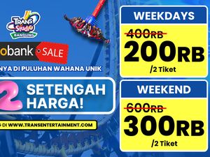 Januari Healing Ceria, Tiket Trans Studio Bandung Diskon 50%