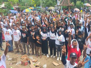 Relawan di Bojonegoro Nyatakan Siap Menangkan Prabowo-Gibran 1 Putaran