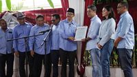 Relawan Gerakan Tani Nelayan Deklarasi Dukung Prabowo-Gibran