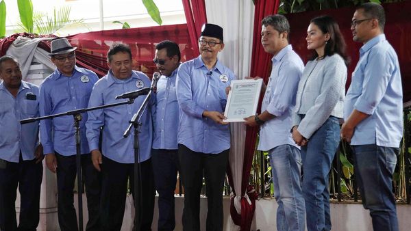Relawan Gerakan Tani Nelayan Deklarasi Dukung Prabowo-Gibran