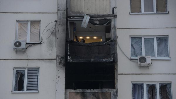Serangan Drone Hantam Apartemen di Voronezh Rusia