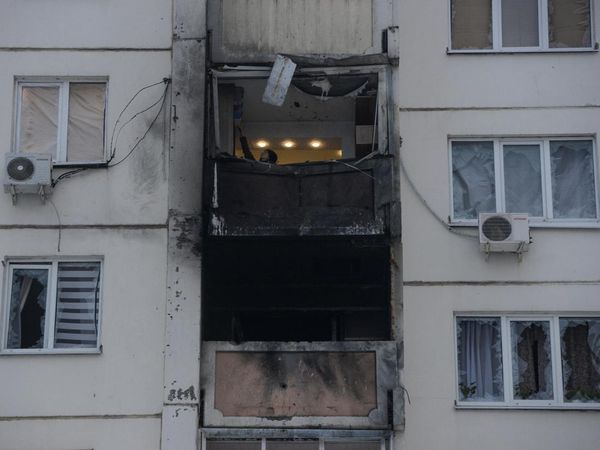 Serangan Drone Hantam Apartemen di Voronezh Rusia