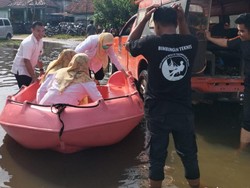 Korban Banjir di Muba Butuh Tenda Pengungsian dan Logistik
