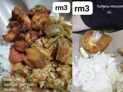 Wanita Ini Tergiur Beli 30 Bungkus Nasi Rp 9 Ribuan, Lauknya Zonk!