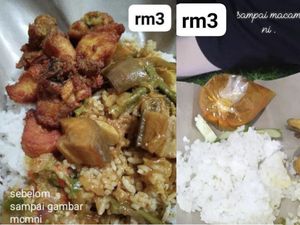 Wanita Ini Tergiur Beli 30 Bungkus Nasi Rp 9 Ribuan, Lauknya Zonk! Wanita Ini Tergiur Beli 30 Bungkus Nasi Rp 9 Ribuan, Lauknya Zonk!