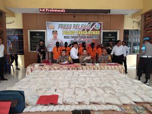 2 Pria di Kalsel Hendak Selundupkan 70 Kg Narkoba Jenis Zenith Ditangkap