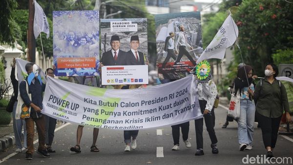 Kantor Pemenangan 3 Paslon Didatangi Aktivis Lingkungan