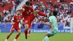 Momen Pemain China Kena Tekel Kungfu di Piala Asia 2023