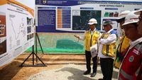 Momen Basuki Cek Instalasi Air IKN di Tengah Beredarnya Isu Mundur