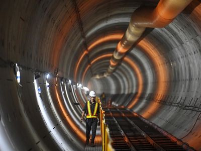Ini Potret Proyek MRT Jakarta di Bawah Tanah Thamrin-Kota