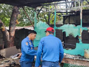 Cerita 2 Bocah Diselamatkan dari Rumah Terbakar di Kalibanteng Semarang