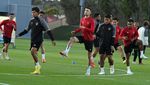 Intip Latihan Timnas Indonesia Jelang Laga Keras Lawan Vietnam