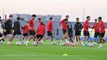 Intip Latihan Timnas Indonesia Jelang Laga Keras Lawan Vietnam