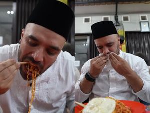 Ini Reaksi YouTuber Dubai Cicip Indomie di Warmindo Abang Adek