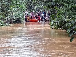Banjir Kian Meninggi, Warga Ciemas Sukabumi Waswas