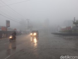 Musim Grubugan di Selo Boyolali, Jarak Pandang Terbatas gegara Kabut