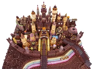 Gokil! Kastil Ini Dibuat dari Cokelat Seharga Rp 28,7 Juta