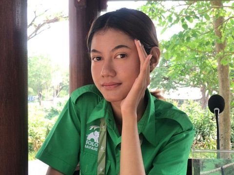 Klaudia Krish, sosok yang viral karena mirip Pevita Pearce. (Tangkapan layar Instagram @klaudiakrish)