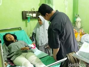 19 Korban Luka Kecelakaan Bus SMAN 1 Sidoarjo Pulang dari RS