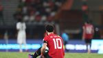 Potret Mo Salah Jadi Penonton Saat Mesir Raih Hasil Seri Ketiga