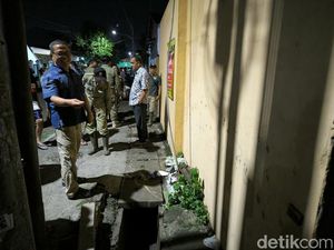 Bocah Surabaya Hilang Diduga Hanyut Terperosok di Selokan Saat Hujan Deras