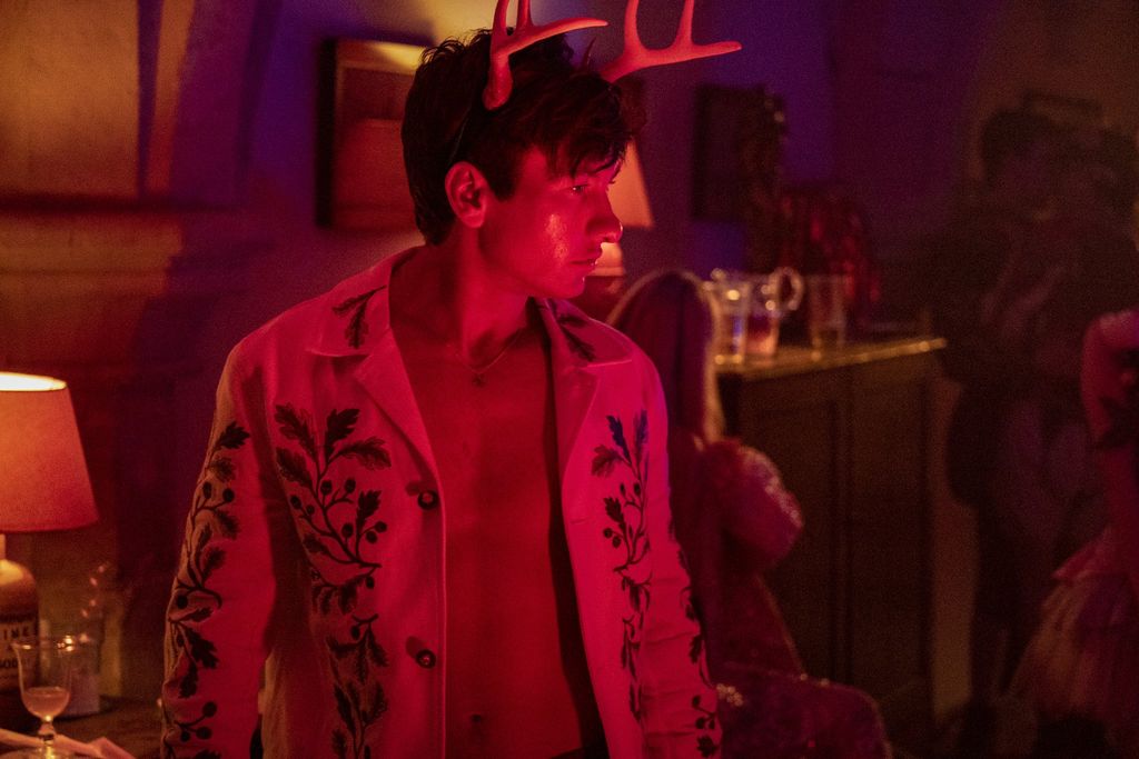 Barry Keoghan sebagai Oliver Quick dalam Saltburn (2023). (Prime Video)