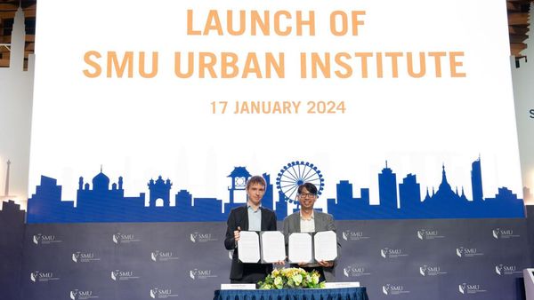 SMU Resmikan Institut Perkotaan, Fokus Studi Kota-kota di Asia