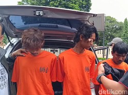Tampang 3 Perampok yang Ikat Sekuriti Resto Pizza di Bogor