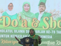 Khofifah Membuang Syak Wasangka Politisasi Panggung Muslimat NU