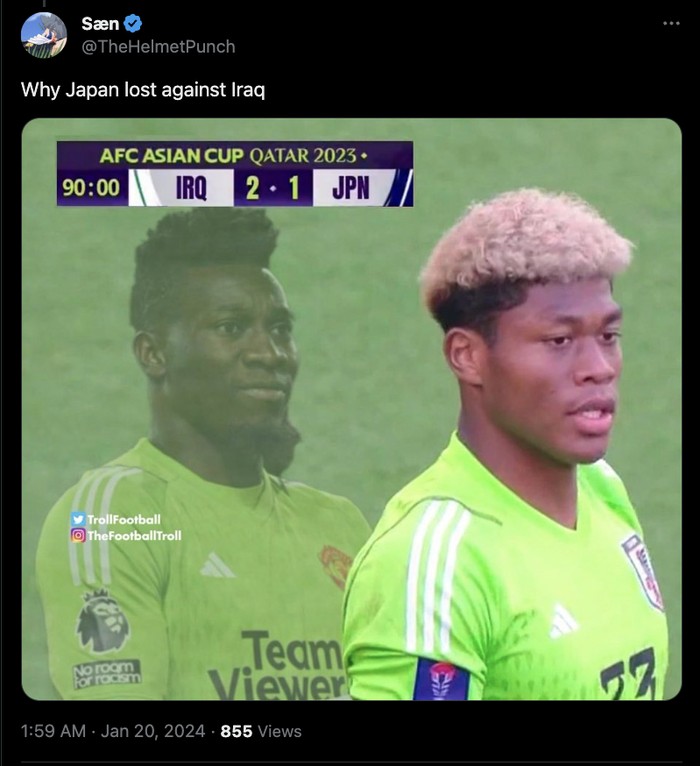 Meme Andre Onana Meme Andre Onana