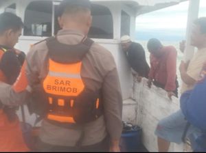 Kapal Bawa 8 ABK Mati Mesin di Perairan Pinrang, Tim SAR Evakuasi