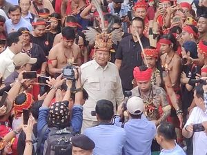 Kampanye di Kalbar, Prabowo Silaturahmi dengan Panglima Jilah-Pasukan Merah Kampanye di Kalbar, Prabowo Silaturahmi dengan Panglima Jilah-Pasukan Merah