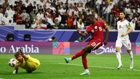 3. Almoez Ali - Qatar/Al Duhail (Qatar). Baru 1 gol di Piala Asia 2023. Foto: REUTERS/MOLLY DARLINGTON