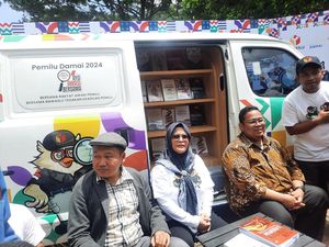 Bawaslu Luncurkan Mobil Pojok Pengawasan di Deklarasi Pemilu Damai