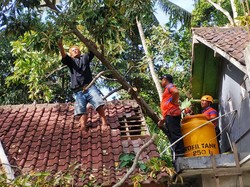 36 Bencana Landa Karangasem di Awal Tahun, Masyarakat Diimbau Waspada