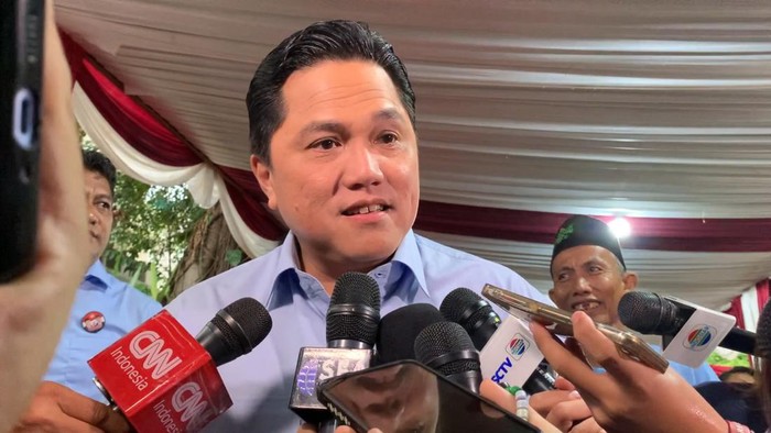 Erick Thohir di Kediaman Prabowo