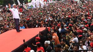 Ganjar Didampingi Megawati Kampanye Akbar Perdana di Bandung