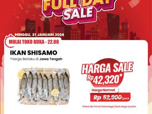 Ikan Shisamo Favorit Cipung Diskon di Transmart Full Day Sale, Jadi Segini Ikan Shisamo Favorit Cipung Diskon di Transmart Full Day Sale, Jadi Segini