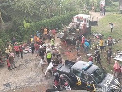 Sederet Fakta Kecelakaan Bus Terjun dari Atas Tol Pemalang Tewaskan 2 Orang