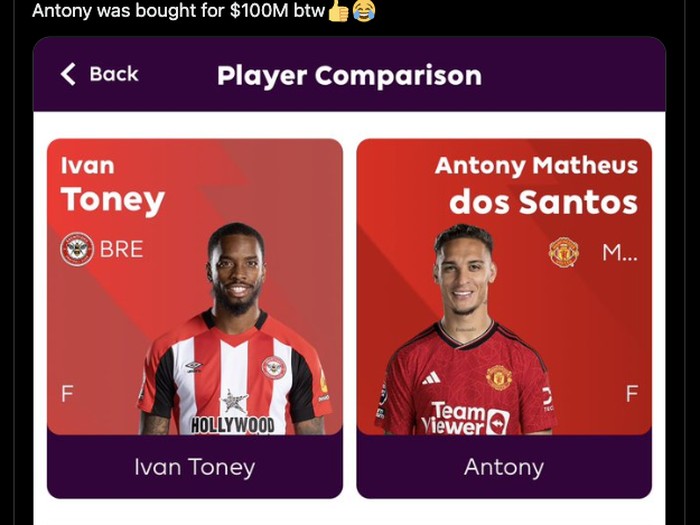 Meme Toney vs Antony