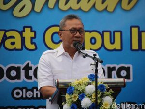 Resmikan Pasar Cepu Induk, Mendag Zulhas Singgung Kenaikan Ekonomi Indonesia Resmikan Pasar Cepu Induk, Mendag Zulhas Singgung Kenaikan Ekonomi Indonesia