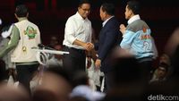 Prabowo Salaman dengan Anies Setelah Debat Cawapres