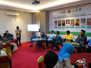 Survei UM Surabaya: Anies 28,6%, Prabowo 43,6%, Ganjar 21,2%