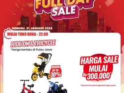 Sayang Anak... Sepeda buat si Kecil Cuma Rp 300 Ribuan di Transmart