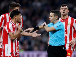 Bilang Timnya Dirampok Lawan Madrid, Pemain Almeria Terancam Sanksi Berat Bilang Timnya Dirampok Lawan Madrid, Pemain Almeria Terancam Sanksi Berat
