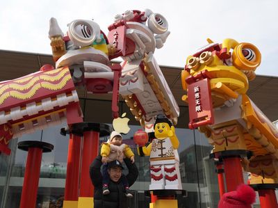 Beijing Bersolek Dekorasi Imlek