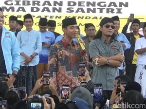 Gibran Hadiri Orasi Kebangsaan di Kendal Ditemani Gus Miftah