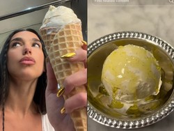 Dua Lipa Ungkap Racikan Es Krim Favorit, Ternyata Pakai 2 Bahan Ini