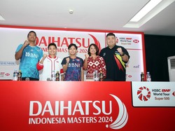 Indonesia Masters 2024: 278 Pebulutangkis dari 29 Negara Siap Beraksi